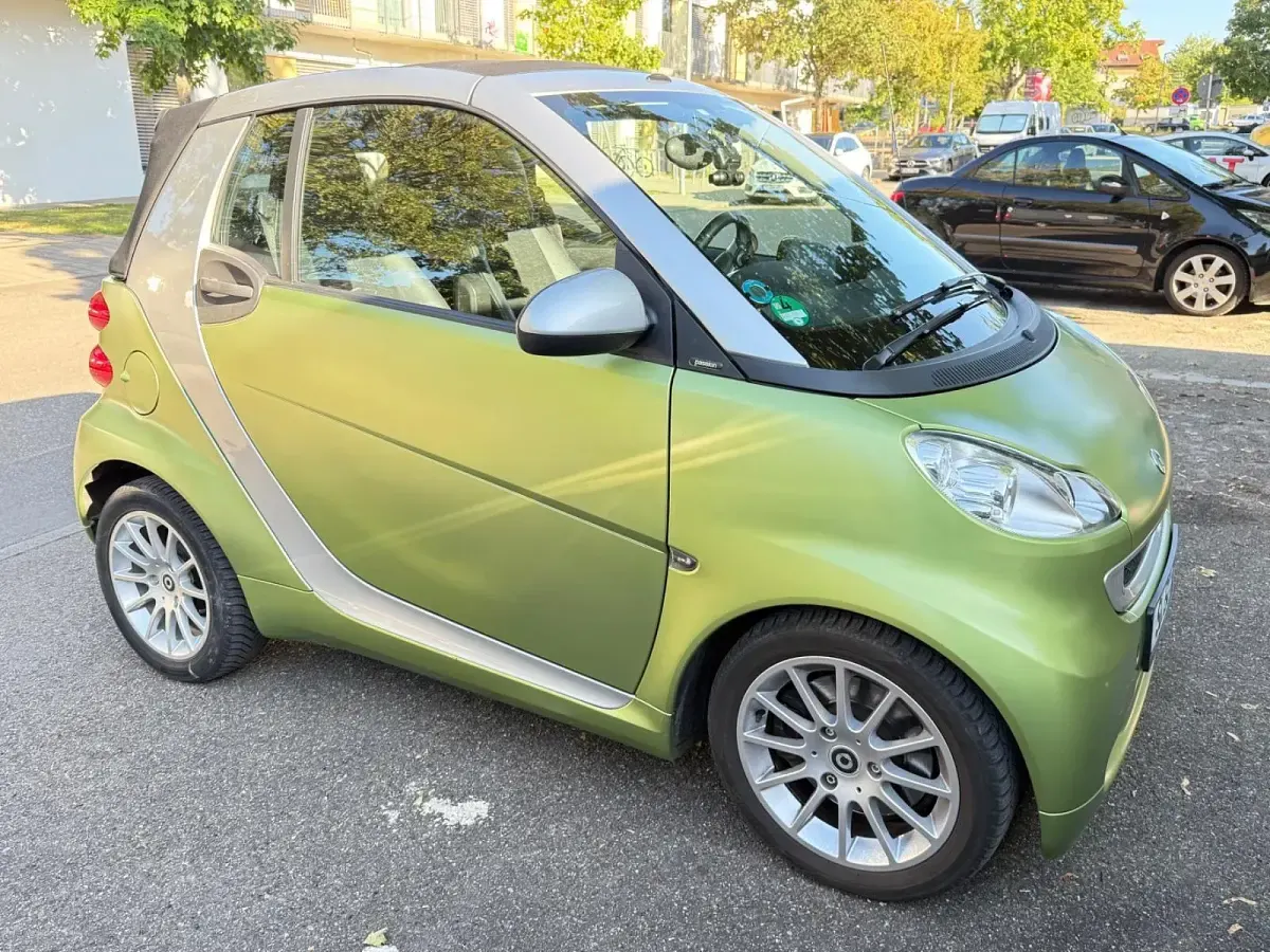 Gebraucht Smart ForTwo Cabrio 71 PS (52 kW) 2012 Grün Cabrio