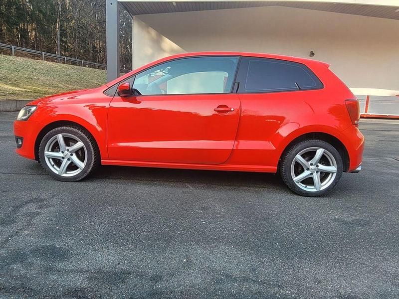 Brugt VW Polo Highline 105 HK (77 kW) 2012 Rød Hatchback