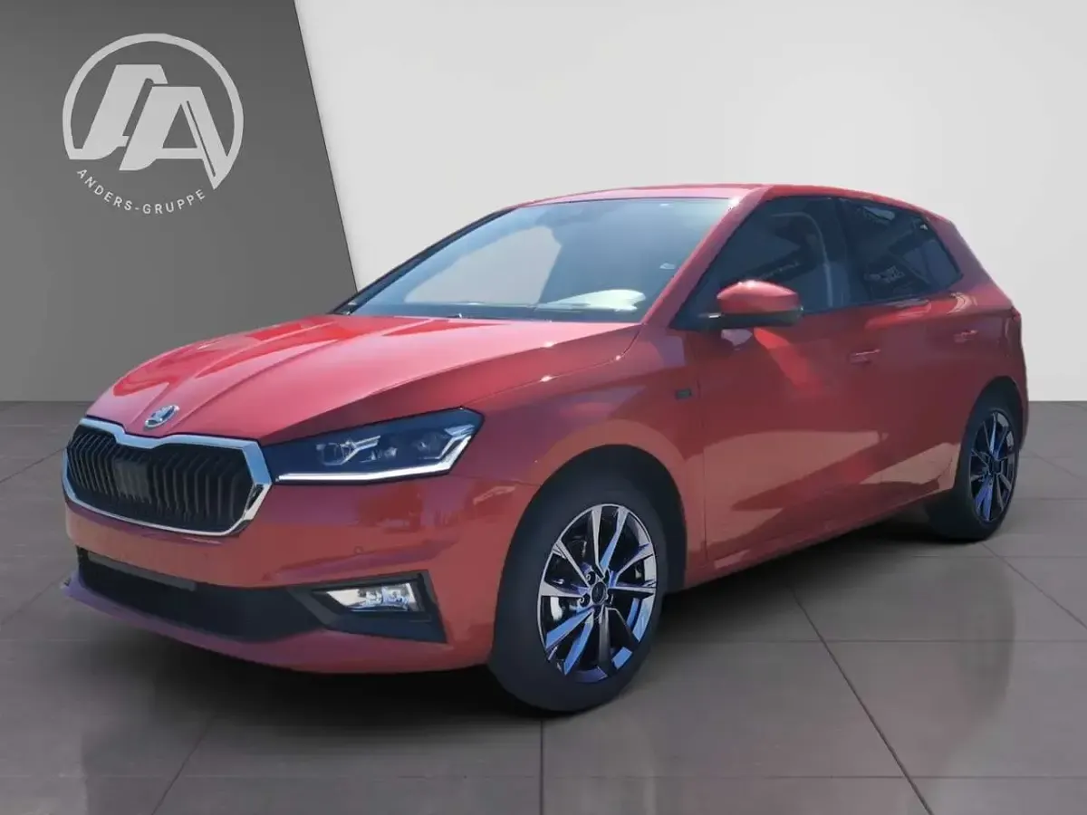 Gebraucht Skoda Fabia Tour 95 PS (69 kW) 2025 Rot velvetrot Kleinwagen