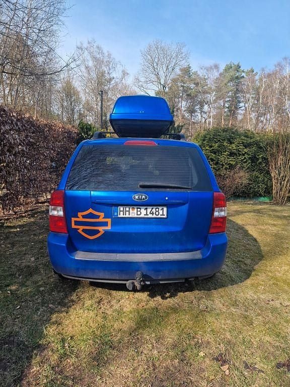 Gebraucht Kia Carnival EX 185 PS (136 kW) 2009 Blau Van / Kleinbus