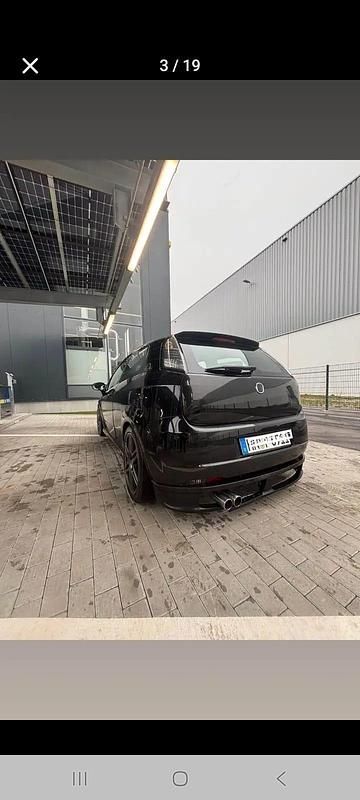 Gebraucht Fiat Punto 95 PS (69 kW) 2008 Schwarz Kleinwagen