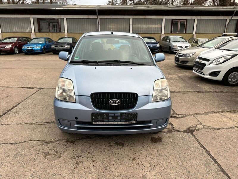 Gebraucht Kia Picanto EX 65 PS (47 kW) 2007 Blau Kleinwagen