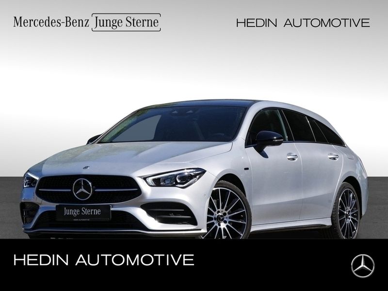 Silber Gebraucht 2021 Mercedes CLA250e Shooting Brake AMG Kombi | 28.699 € (Fairer Preis) - Bild 1/4