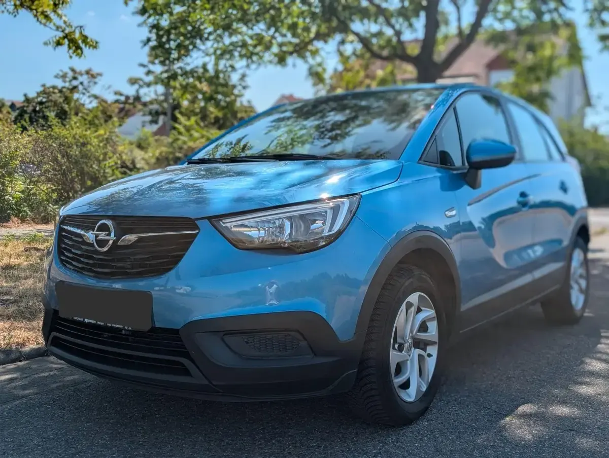 Gebraucht Opel Crossland Edition 110 PS (80 kW) 2018 Blau SUV