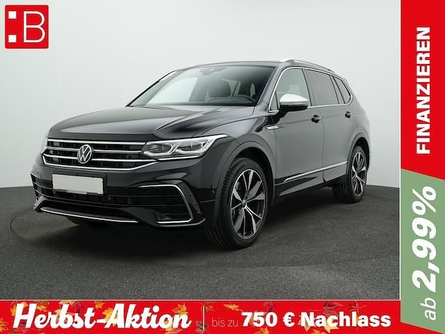Schwarz Gebraucht 2024 VW Tiguan Allspace R-line SUV | 42.450 € (Etwas zu teuer) - Bild 1/2