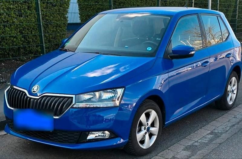 Gebraucht Skoda Fabia 75 PS (55 kW) 2018 Blau Kleinwagen