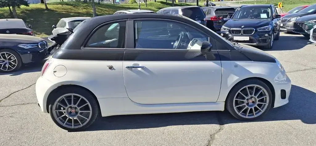 Gebraucht Abarth 500C 140 PS (102 kW) 2012 Weiß Cabrio
