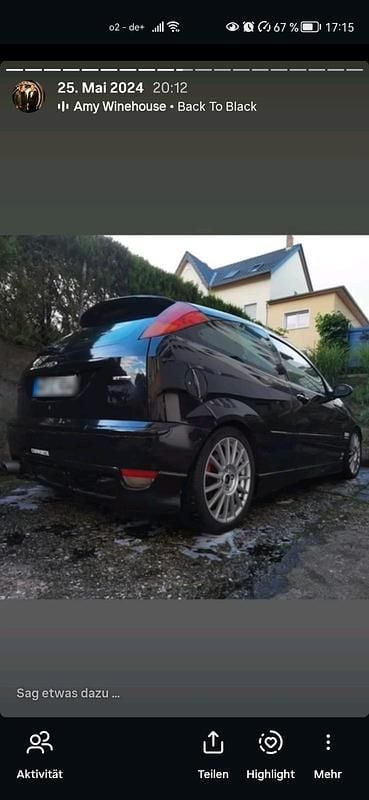 Gebraucht Ford Escort ST 182 PS (133 kW) 2004 Schwarz Coupé