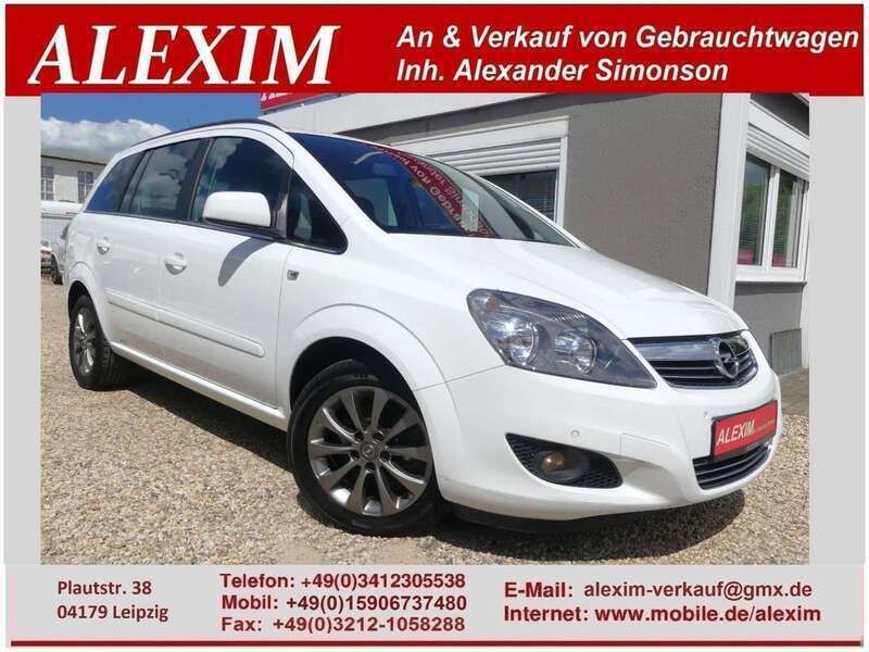 Weiß Gebraucht 2011 Opel Zafira Van / Kleinbus | 4.499 € (Superpreis) - Bild 1/4