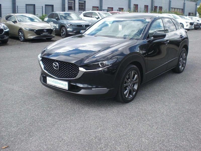 Onyxschwarzmetallic Gebraucht 2021 Mazda CX-30 Selection SUV | 23.090 € (Fairer Preis) - Bild 1/4