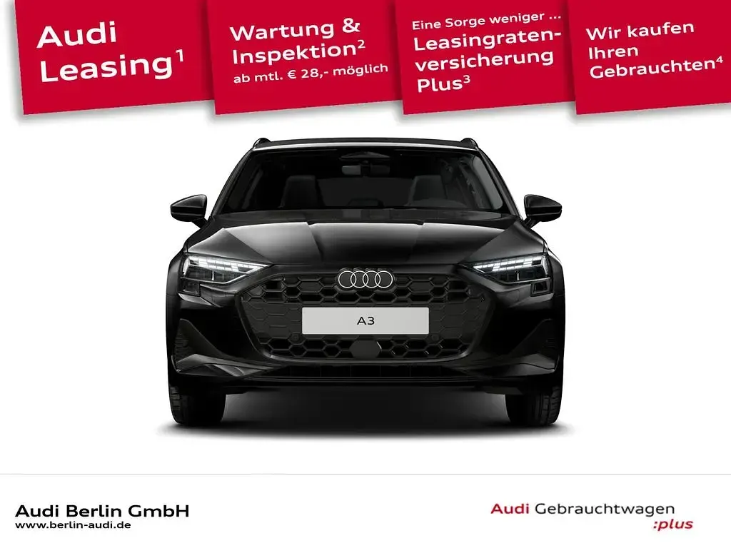 Gebraucht Audi A3 Sport 204 PS (150 kW) 2025 Schwarz Limousine