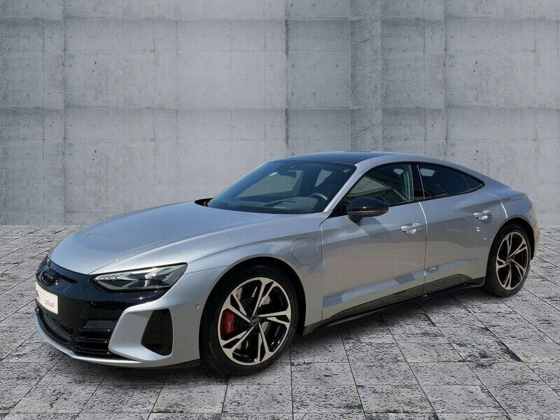 Florettsilber metallic Gebraucht 2021 Audi RS e-tron GT Ambiente Limousine | 87.990 € - Bild 1/4