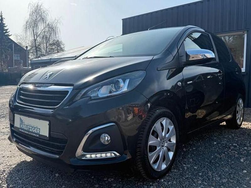 Gebraucht Peugeot 108 Style 72 PS (52 kW) 2021 Schwarz Kleinwagen