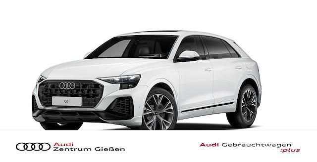 Gletscherweiß metallic Gebraucht 2025 Audi Q8 Ambiente SUV | 77.830 € (Superpreis) - Bild 1/4