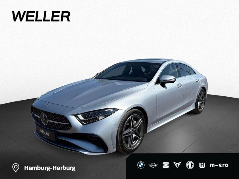 Silber Gebraucht 2021 Mercedes CLS220 AMG Limousine | 45.250 € (Fairer Preis) - Bild 1/4
