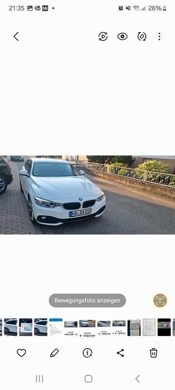 Gebraucht BMW 420 184 PS (135 kW) 2014 Weiß Coupé