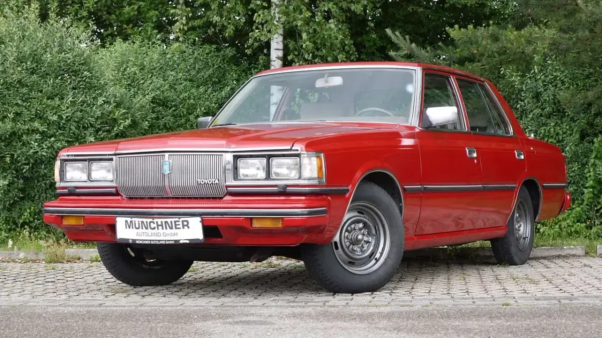 Gebraucht Toyota Crown Limited 145 PS (106 kW) 1981 Rot Limousine