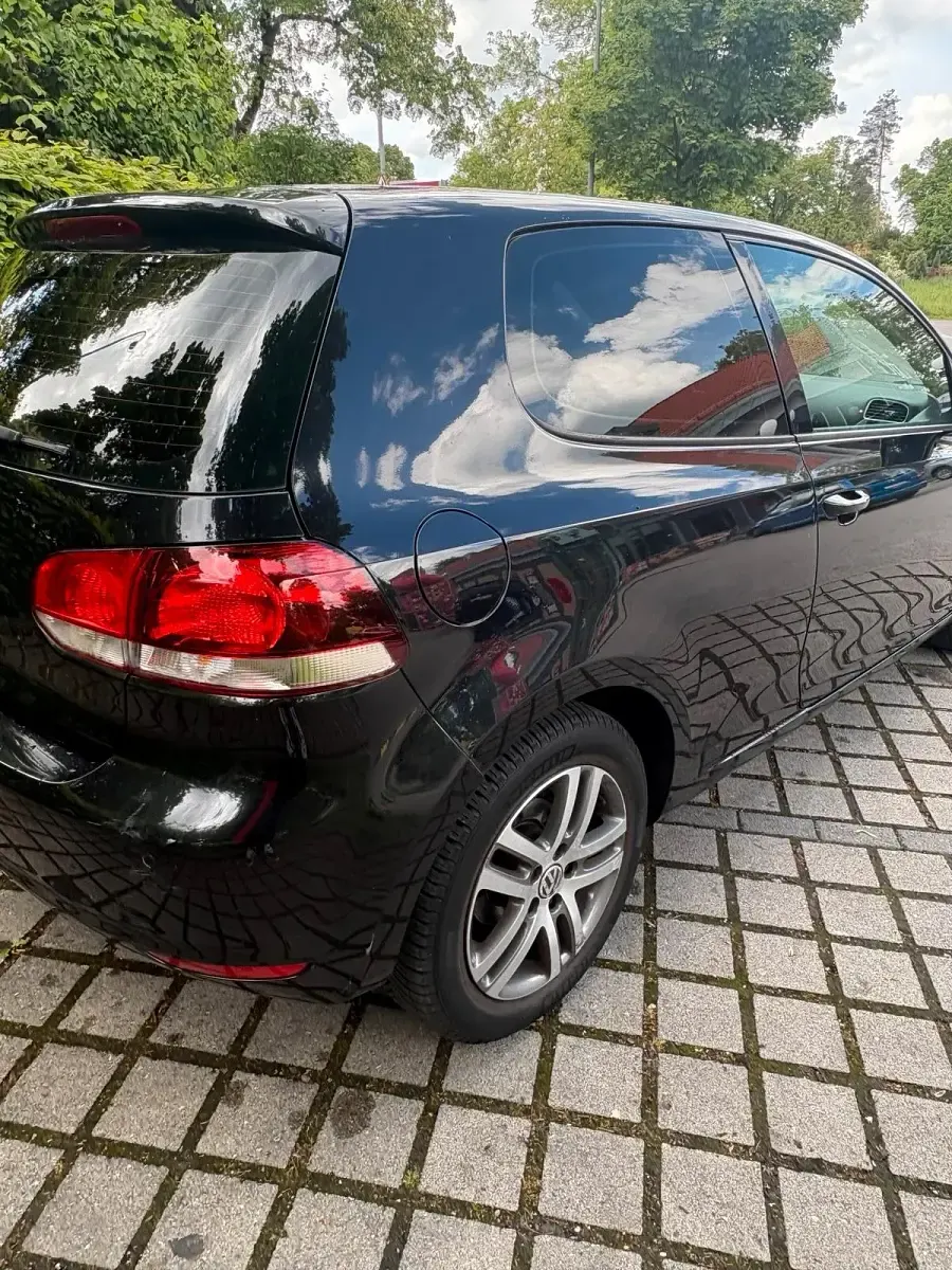 Brugt VW Golf VI 106 HK (77 kW) 2009 Sort Hatchback