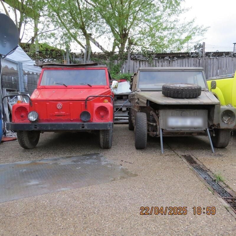Rot Gebraucht 1978 VW 181 SUV | 5.181 € - Bild 1/4