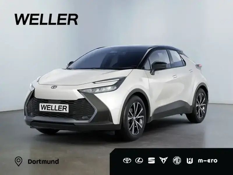 Platinumweiss perleffekt/schwarz Neu 2025 Toyota C-HR SUV | 35.990 € (Fairer Preis) - Bild 1/3