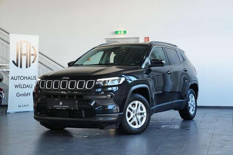 Gebraucht Jeep Compass Longitude 150 PS (110 kW) 2021 Carbon black clear coat SUV