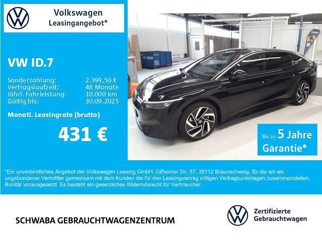 Schwarz Gebraucht 2025 VW ID.7 Pro Limousine | 47.990 € - Bild 1/4