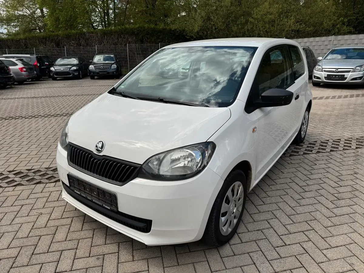 Gebraucht Skoda Citigo 60 PS (44 kW) 2014 Weiß Kleinwagen