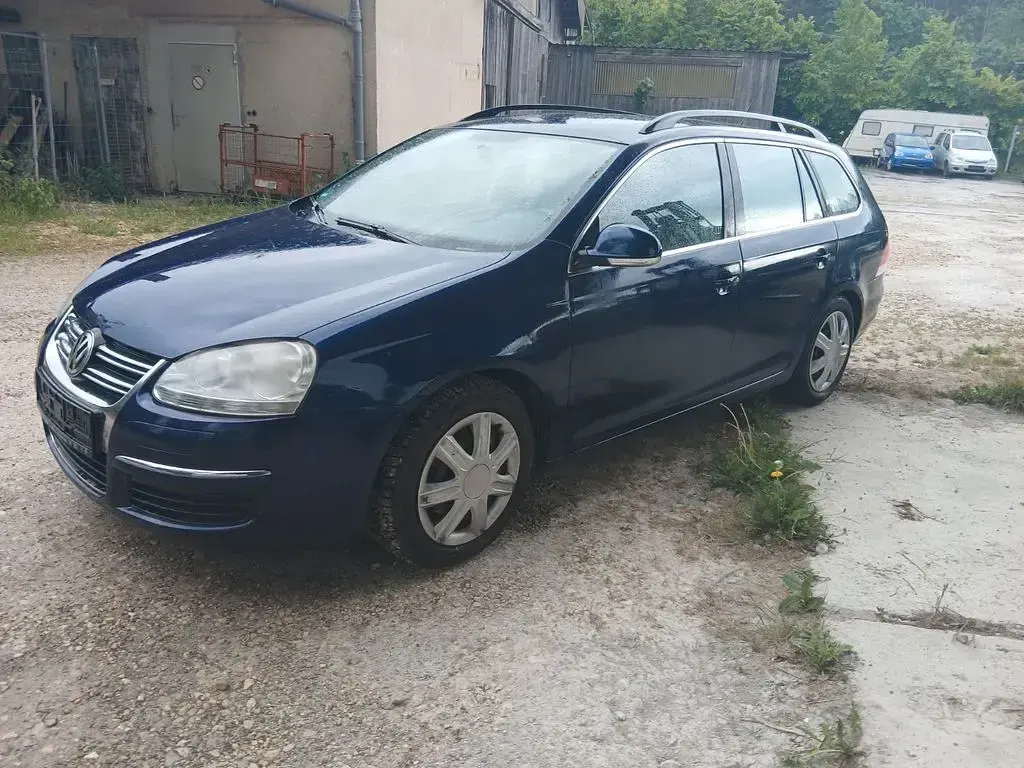 Gebraucht VW Golf VI Comfortline 122 PS (89 kW) 2009 Blau Kleinwagen