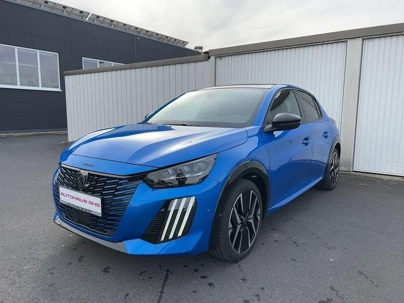 Blau Gebraucht 2024 Peugeot e-208 Kleinwagen | 32.990 € (Etwas zu teuer) - Bild 1/4