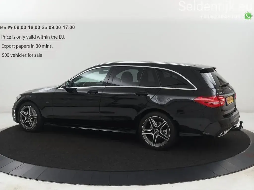 Gebraucht Mercedes C300e Business 306 PS (225 kW) 2019 Schwarz Kombi