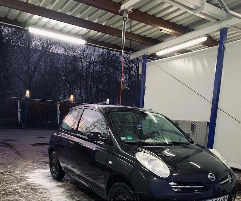 Schwarz Gebraucht 2007 Nissan Micra Kleinwagen | 3.000 € (Etwas zu teuer) - Bild 1/2