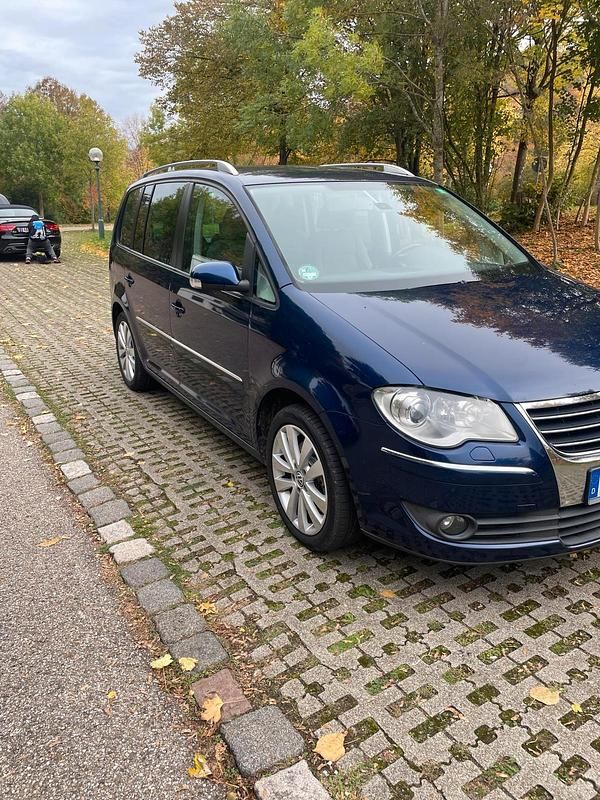 Gebraucht VW Touran Highline 170 PS (125 kW) 2007 Blau Van / Kleinbus