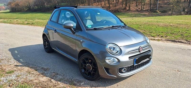 Second-hand Fiat 500C Lounge 69 CP (50 kW) 2017 Gri Cabrio