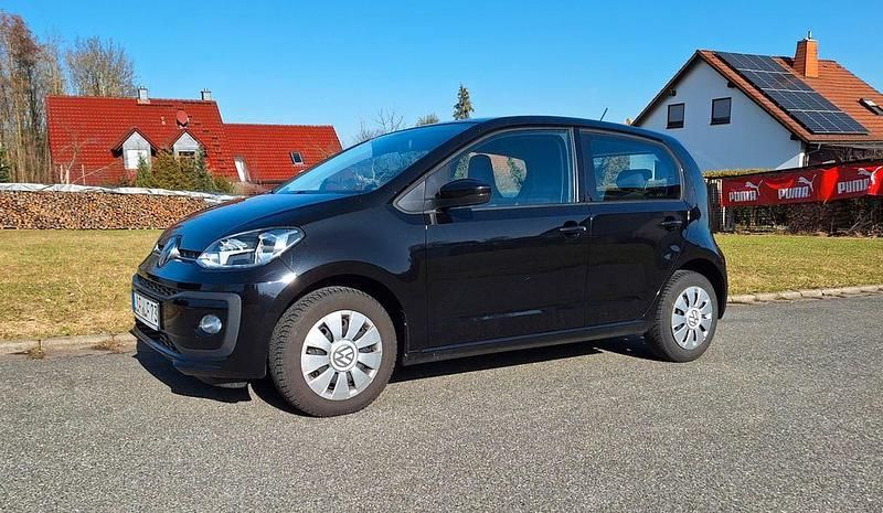 Gebraucht VW up! move up! 60 PS (44 kW) 2018 Schwarz Kleinwagen
