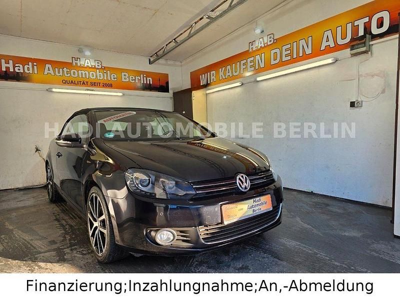 Gebraucht VW Golf Cabriolet Exclusive 160 PS (117 kW) 2012 Schwarz Cabrio