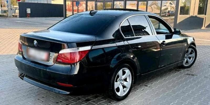 Schwarz Gebraucht 2006 BMW 525 Limousine | 4.200 € (Guter Preis) - Bild 1/4