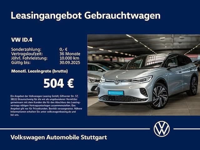 Scale silver metallic/schwarz Gebraucht 2024 VW ID.4 GTX SUV | 45.930 € (Superpreis) - Bild 1/4