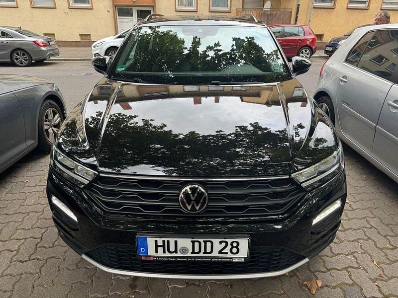 Schwarz Gebraucht 2021 VW T-Roc Sport SUV | 22.999 € (Guter Preis) - Bild 1/4