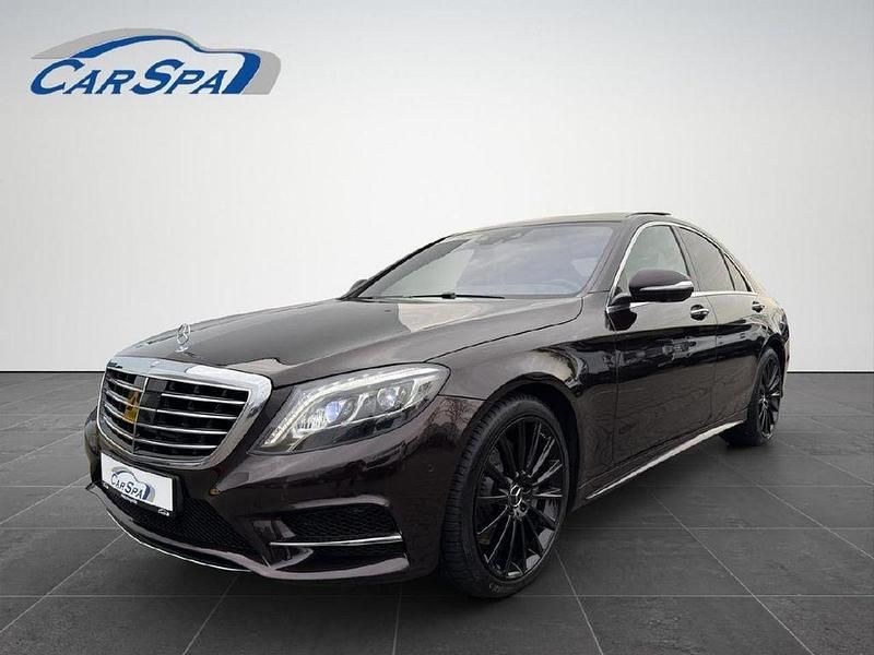 Rubinschwarz metalliclack Gebraucht 2015 Mercedes S350 AMG line Limousine | 41.990 € (Fairer Preis) - Bild 1/4