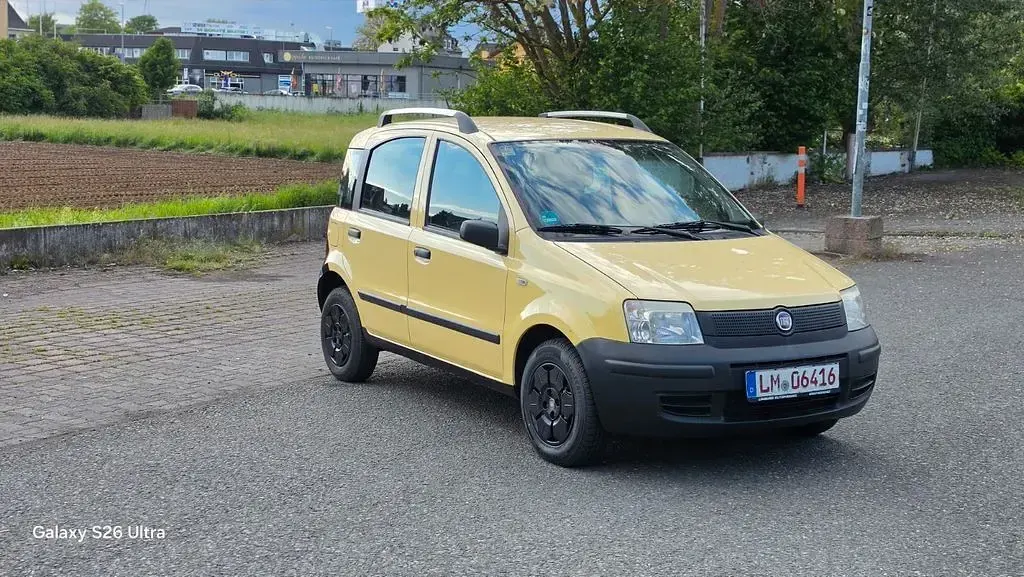 Gebraucht Fiat Panda Active 54 PS (39 kW) 2008 Gelb Kleinwagen
