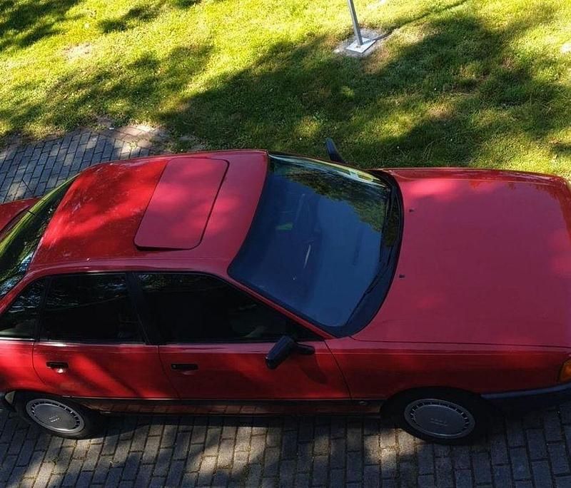 Gebraucht Audi 80 90 PS (66 kW) 1991 Rot Kombi