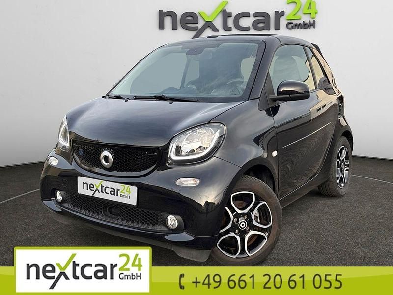Schwarz Gebraucht 2017 Smart ForTwo Cabrio Cabrio | 8.440 € (Guter Preis) - Bild 1/4
