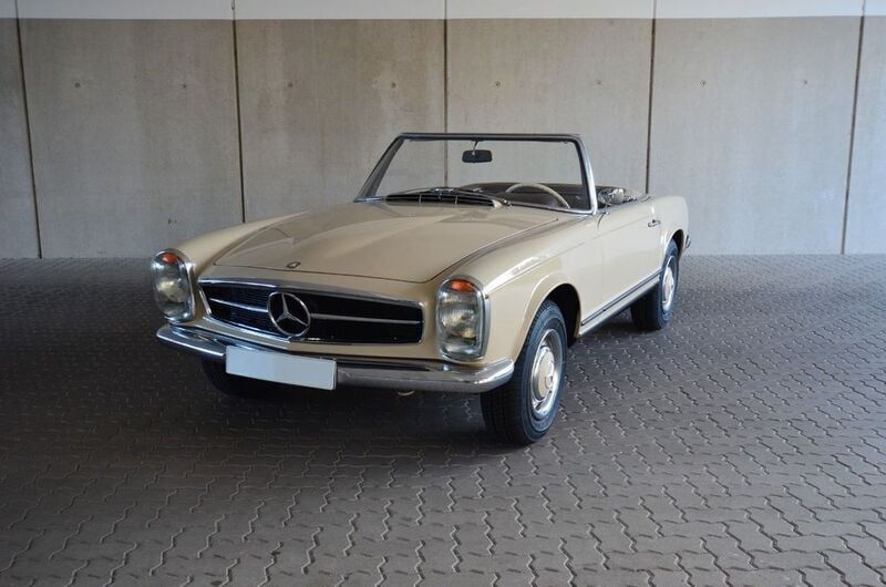Beige Gebraucht 1967 Mercedes W113 Cabrio | 119.000 € - Bild 1/4