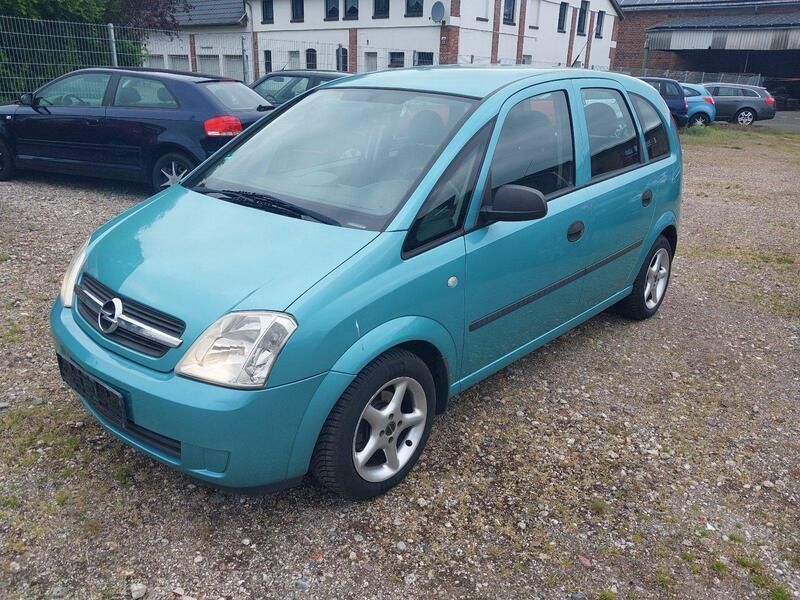 Grün Gebraucht 2004 Opel Meriva Van / Kleinbus | 950 € (Guter Preis) - Bild 1/4