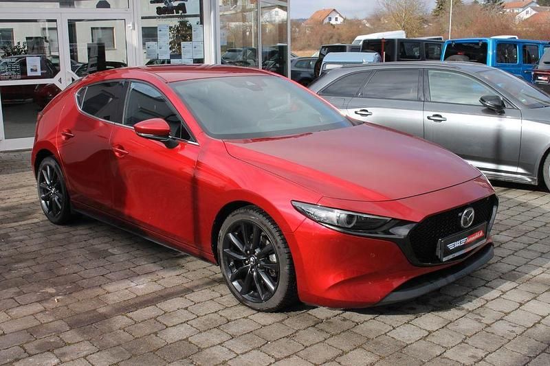 Gebraucht Mazda 3 Selection 179 PS (131 kW) 2019 Rot Limousine
