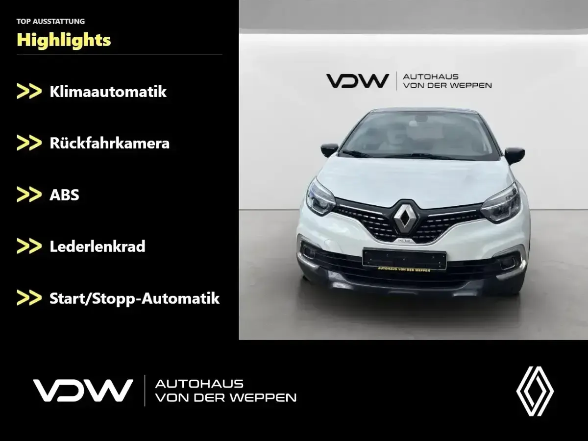 Gebraucht Renault Captur Initiale Paris 90 PS (66 kW) 2018 Schwarz SUV