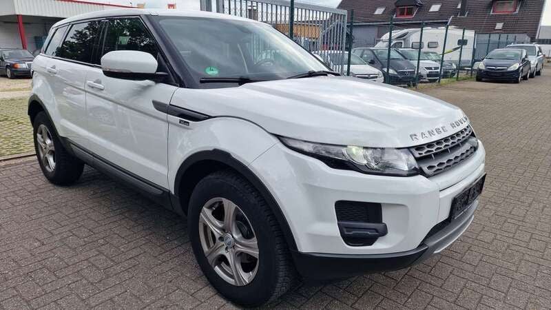 Weiß Gebraucht 2013 Land Rover Range Rover evoque Dynamic SUV | 12.490 € (Guter Preis) - Bild 1/4