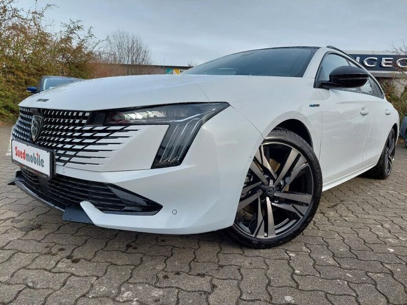 Okenit weiß metallic Gebraucht 2023 Peugeot 508 GTi Kombi | 49.950 € - Bild 1/4