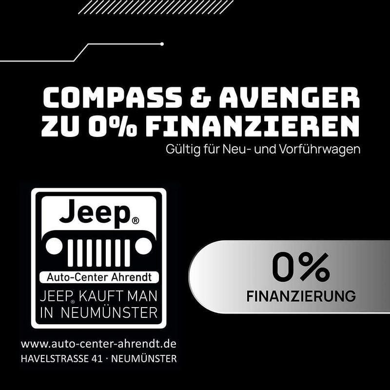 Neu Jeep Compass 145 PS (106 kW) 2026 Blau SUV