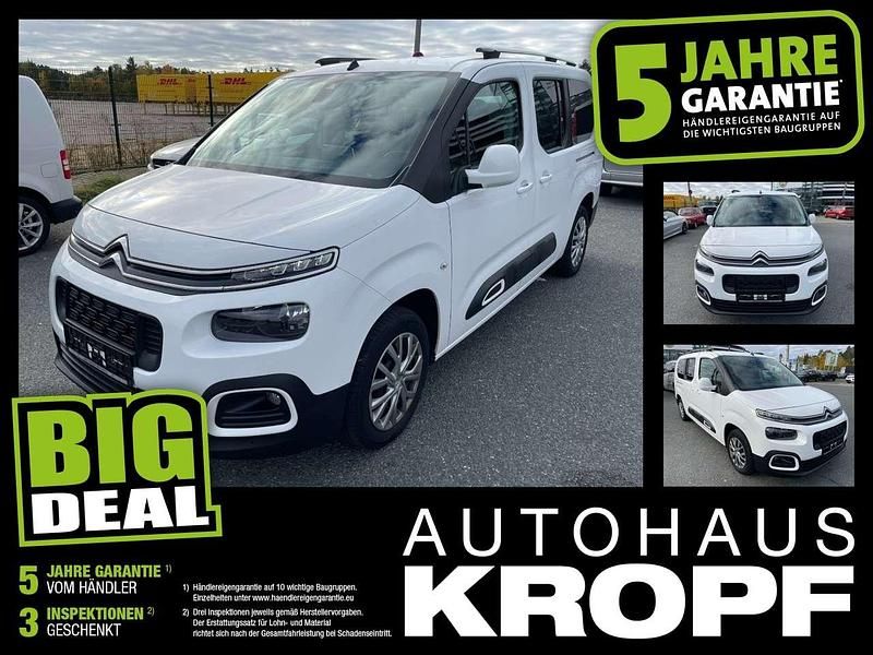 Weiss Gebraucht 2019 Citroën Berlingo Feel Van / Kleinbus | 15.880 € (Guter Preis) - Bild 1/4